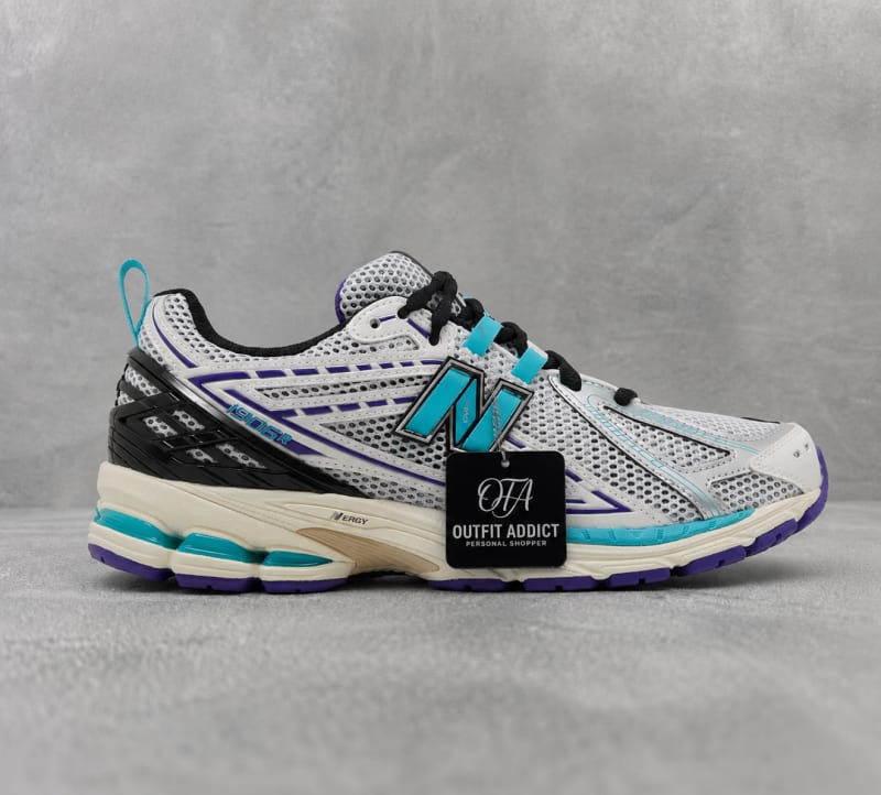 NB 1906R White Aqua Purple